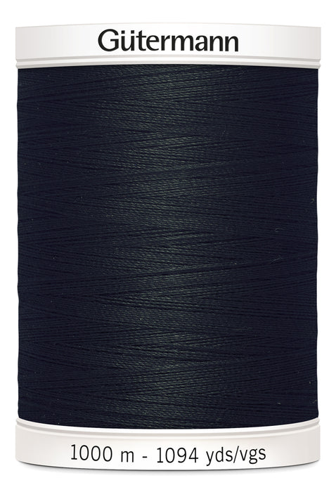 Polyester 1.000m no. 000 Black
