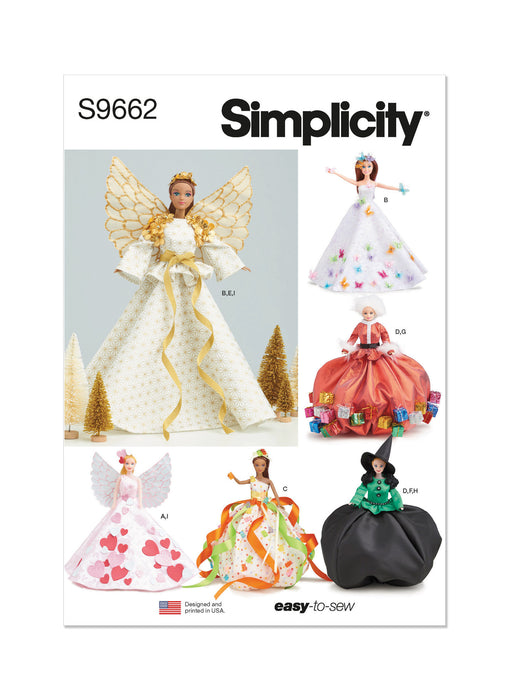 S9662 Holiday Fashion Doll Clothes