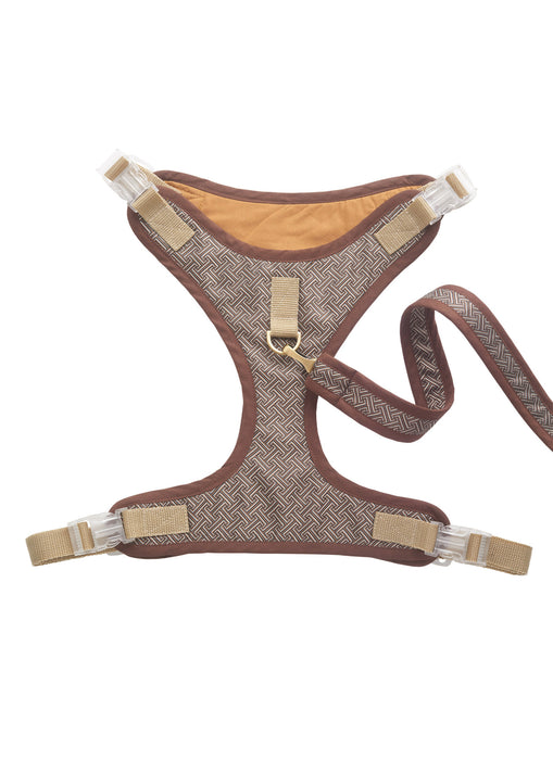 S9664 Dog Harness and Leash with Trim Options