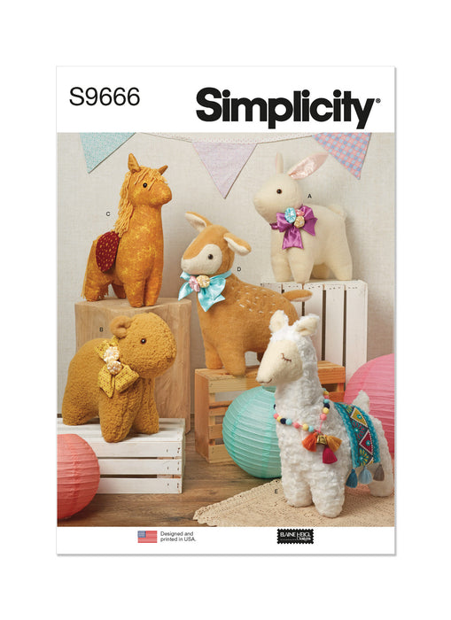 S9666 Plush Animals by Elaine Heigl