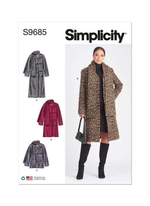 S9685 Misses' Coat and Jacket