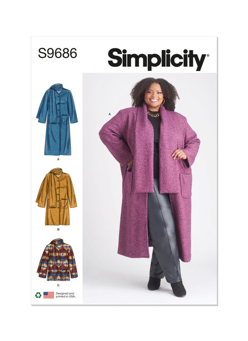 S9686 Womens' Coat and Jacket