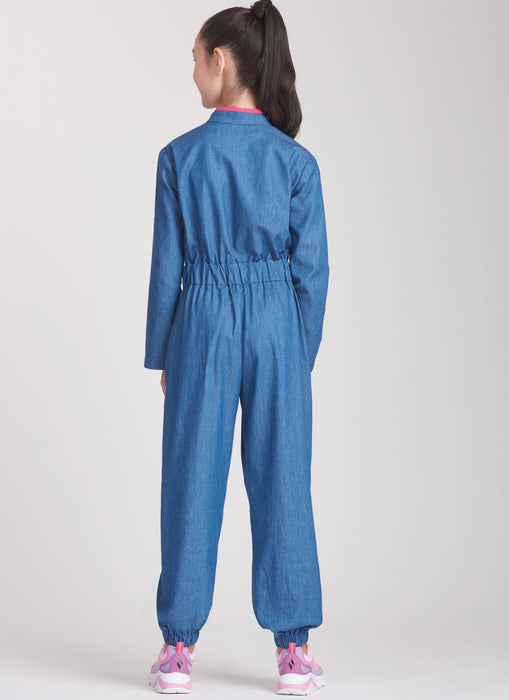 S9722 Children's and Girls' Jumpsuit, Romper and Dress