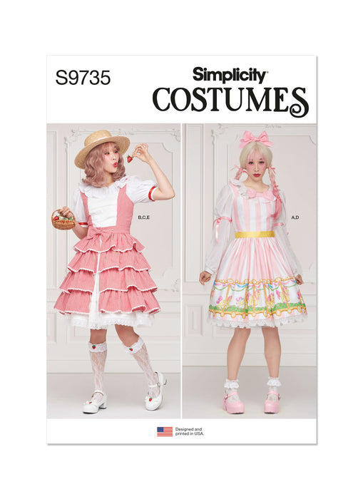 S9735 Misses' Costume