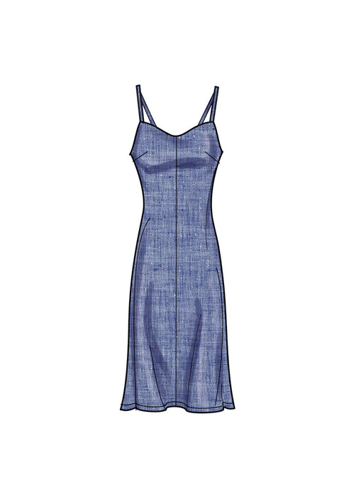 S9745 Misses' Slip Dress in Three Lengths
