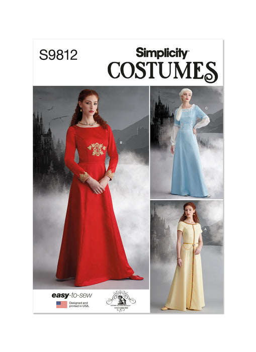 S9812 Misses' Costumes