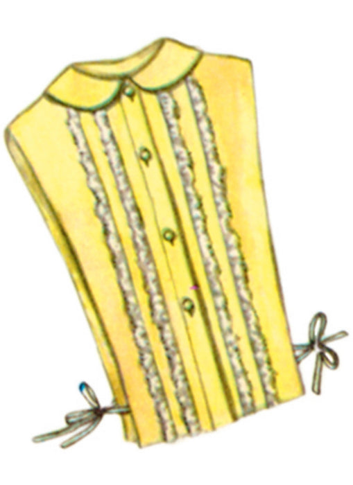 S9817 Vintage 1950s Misses' Neckwear, Headband, Dickey and Sash-Belt