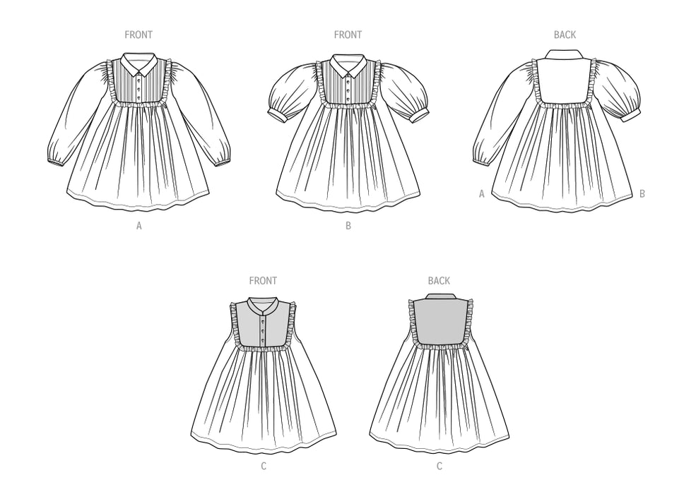 S9830 Children's Dresses
