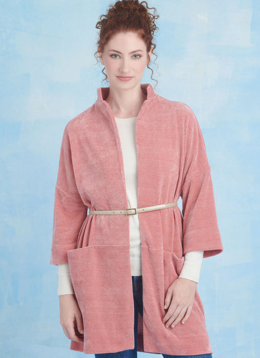 S9853 Misses' Coats and Scarf by Elaine Heigl Designs
