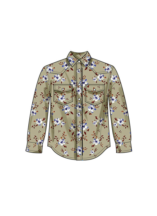 S9859 Plus Size Unisex Shirts
