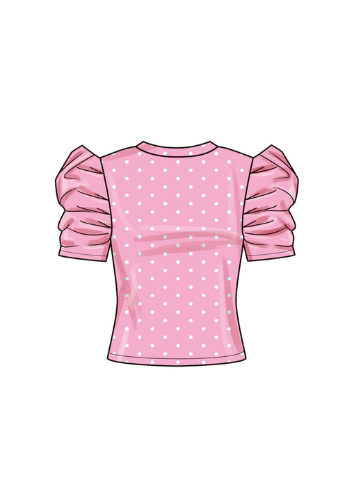 S9863 Children's and Girls' Top and Pants