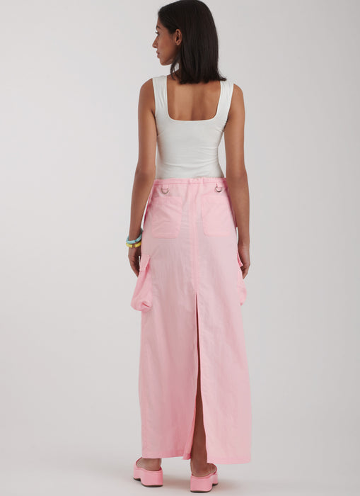 S9891 Misses' Skirt In Three Lengths