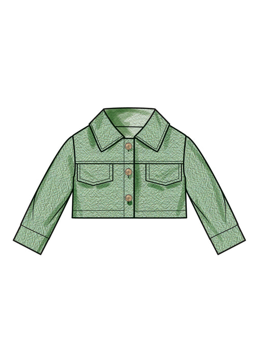 S9899 Toddlers' Jacket and Dresses