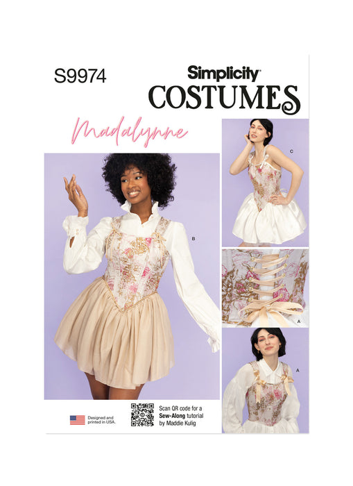 S9974 Misses' Corsets by Madalynne Intimates