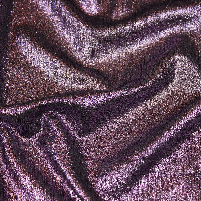 Shiny Jersey - BLACK/PURPLE