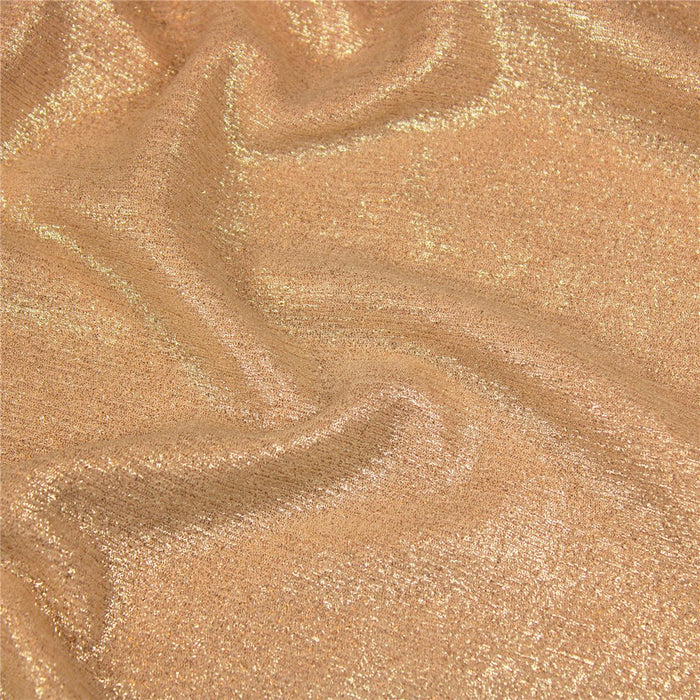 Shiny Jersey - SOFT BROWN/SILVER