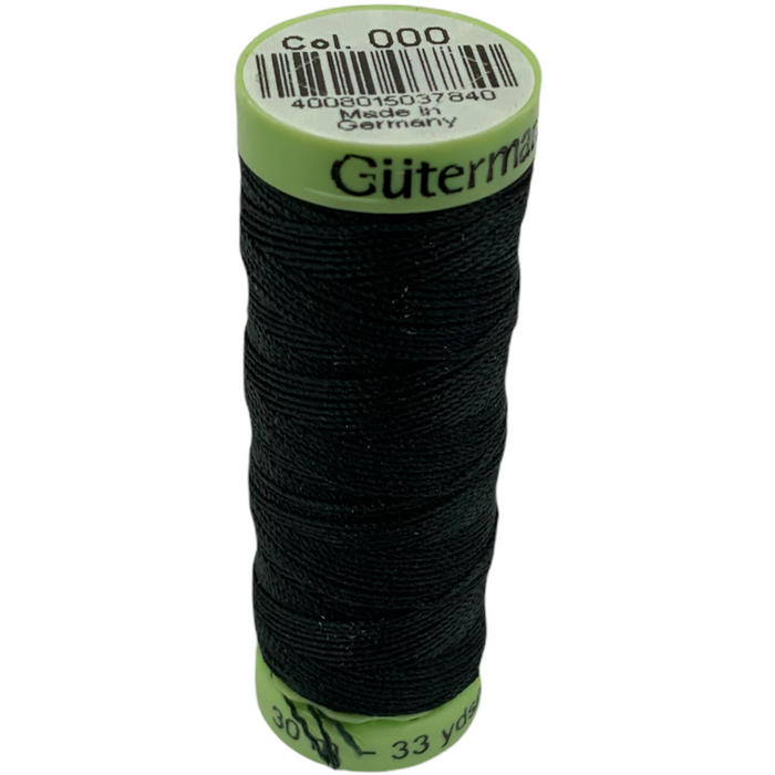 Top Stitch Thread 30m no. 000 Black