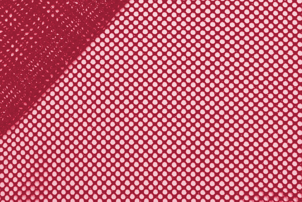 Twist glitter mesh - RED ON RED