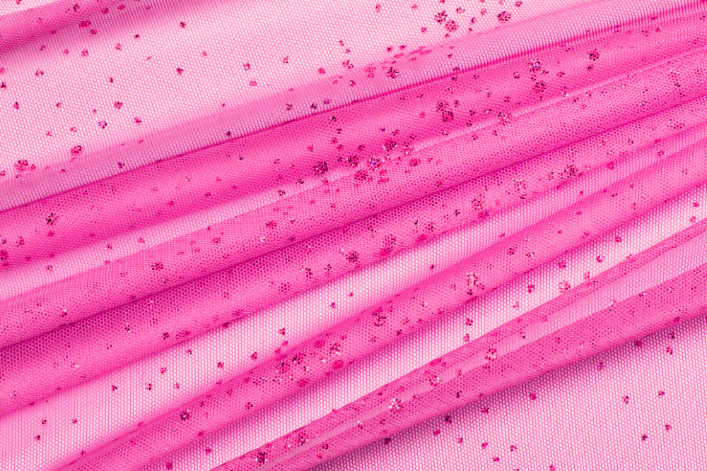 Boemia glitter mesh - PINK