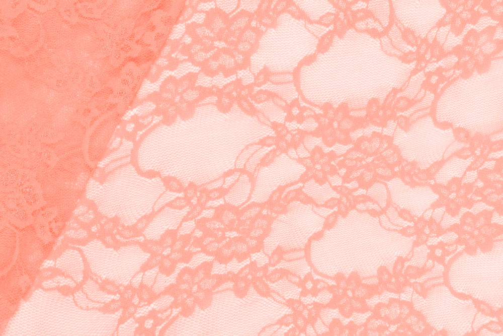 Alexandra stretch lace - PEACH