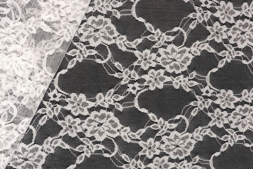 Alexandra stretch lace - BEIGE