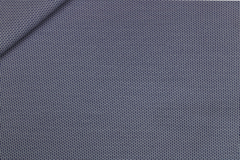 Bristol Broadcloth - NAVY MATTONE