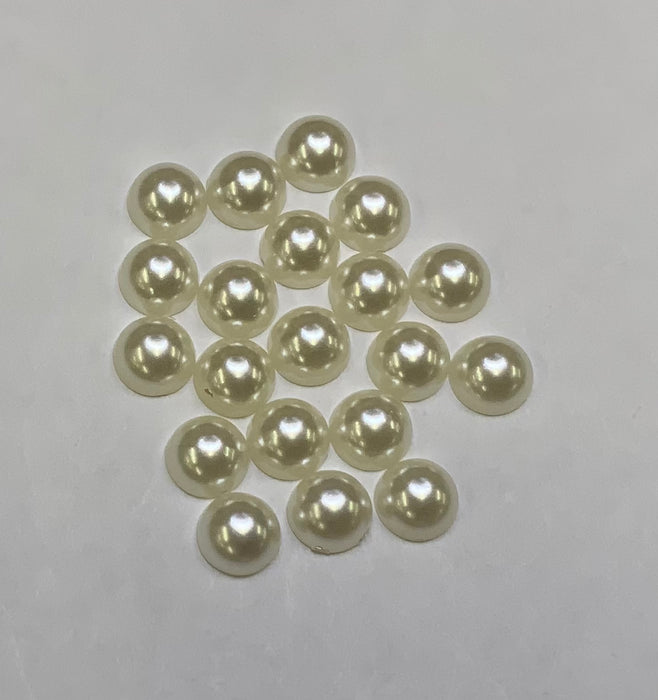 BEIGE - Half Pearls