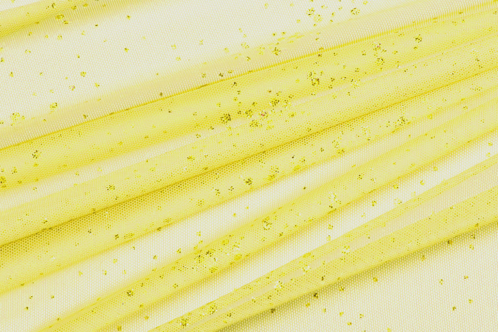 Boemia glitter mesh - YELLOW