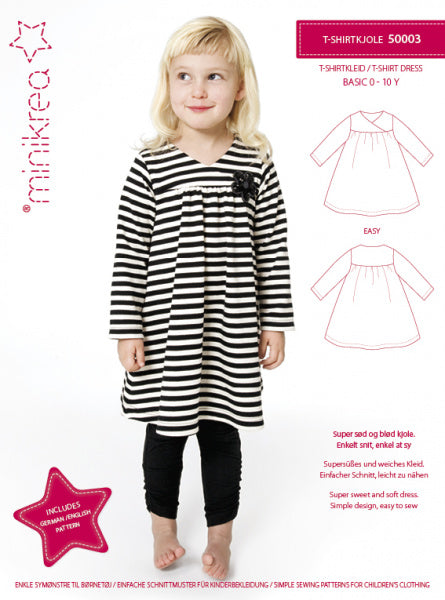 50003 T-Shirt dress - Size: 0-10 y