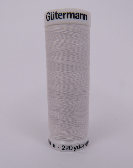 Polyester 200m no. 800 White