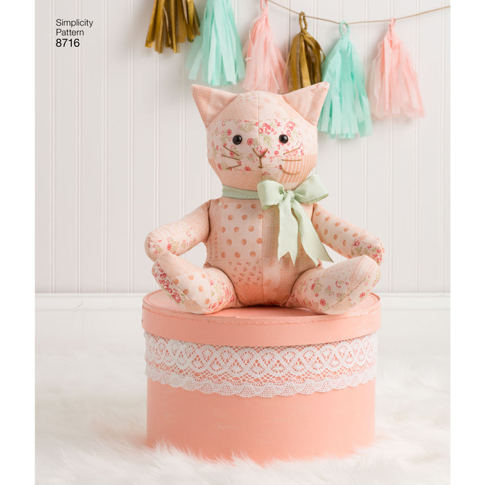 8716 Stuffed Animals. Size: One Size