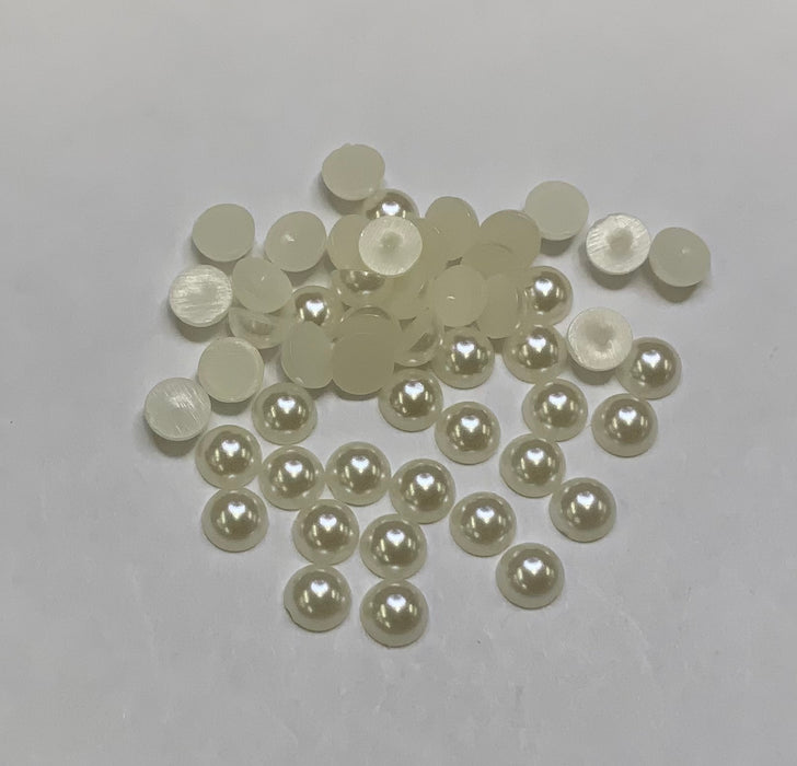 BEIGE - Half Pearls