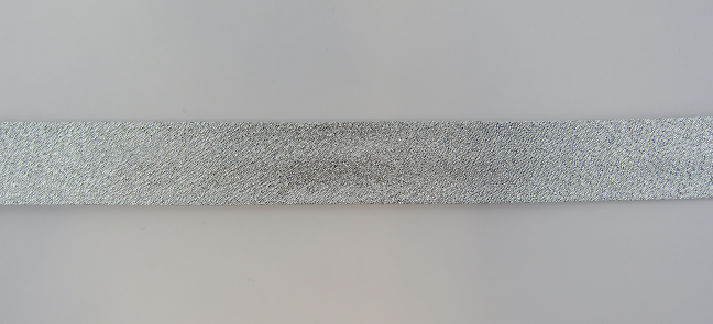 Bias Tape Lurex 20/10/10 Silver