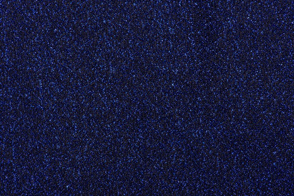 Maglia Lurex - BLUE ON BLACK