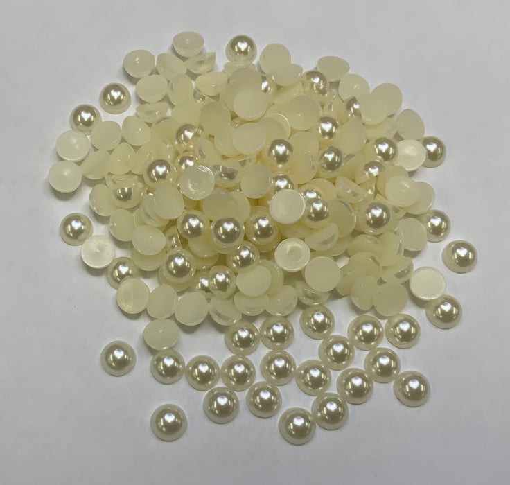 BEIGE - Half Pearls