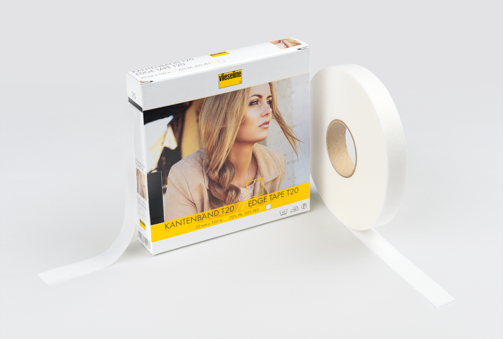Edge tape - 20 mm - White