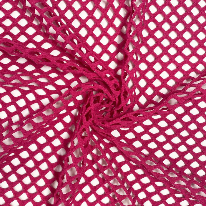 Cabarett Stretch Mesh - FUCHSIA