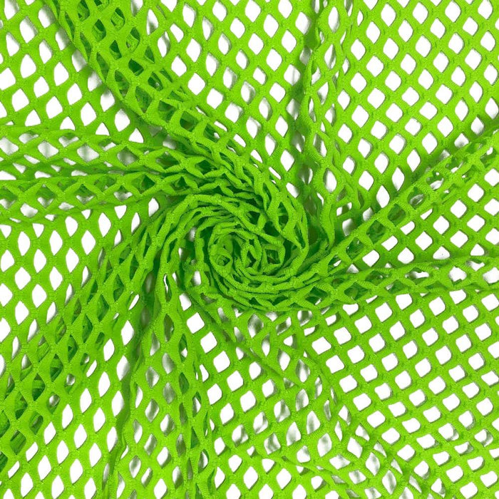 Cabarett Stretch Mesh - NEON GREEN