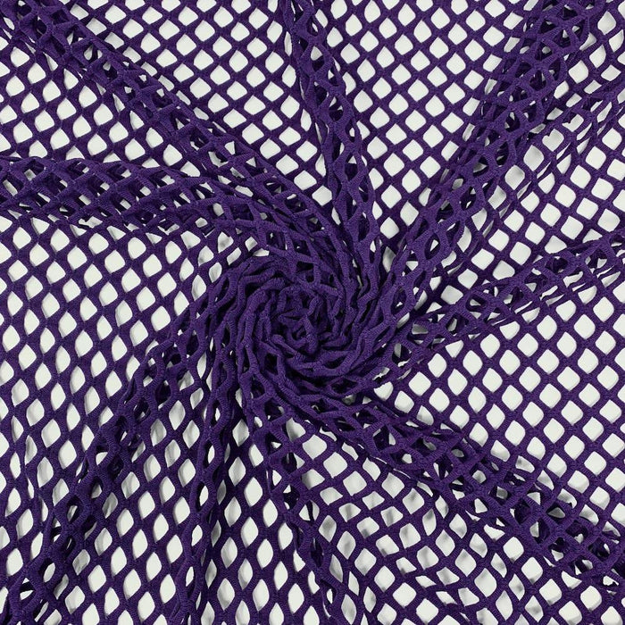 Cabarett Stretch Mesh - PURPLE