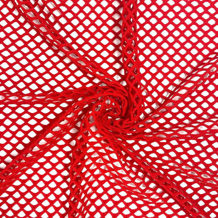 Cabarett Stretch Mesh - RED