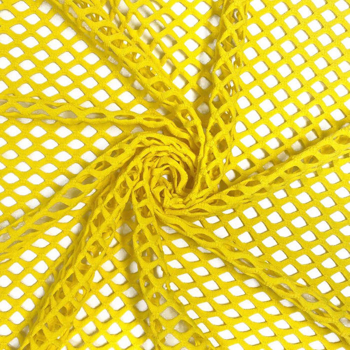 Cabarett Stretch Mesh - YELLOW