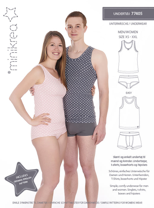 77405 Underwear - Size: XS-XXL