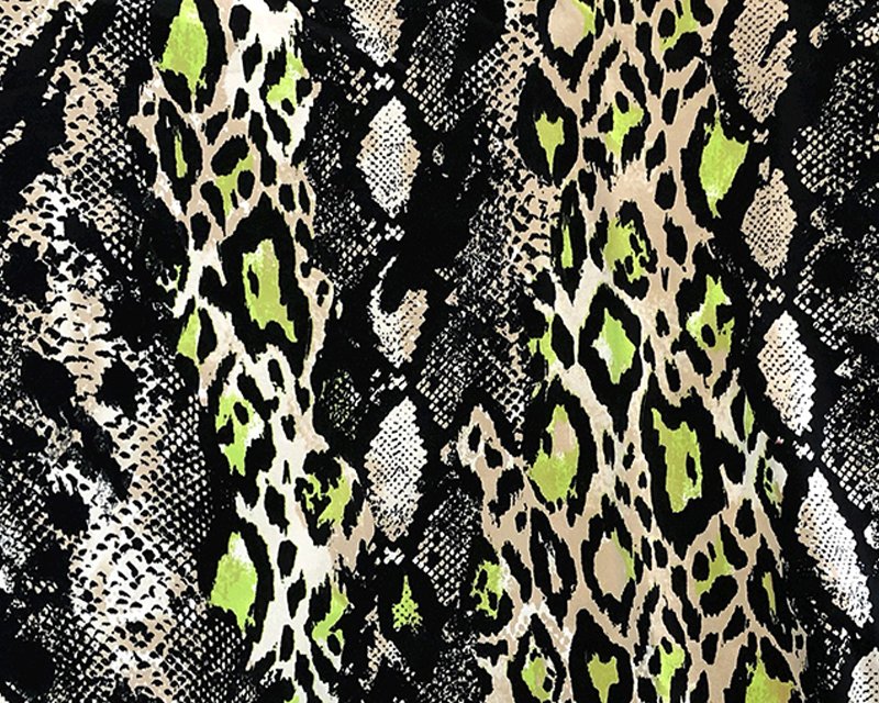 Neon Snake Skin jersey - LIME
