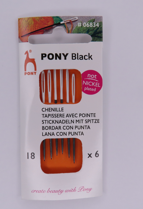 Pony Chenille Sharp Point 18 x 6