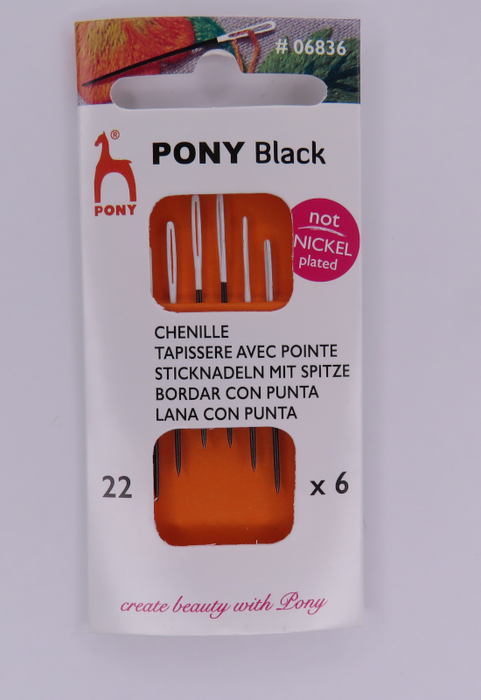 Pony Chenille Sharp Point 22 x 6