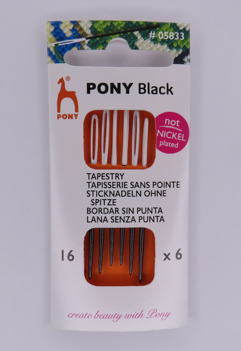 Pony Tapestry Blunt Point 16 x 6