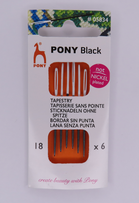 Pony Tapestry Blunt Point 18 x 6