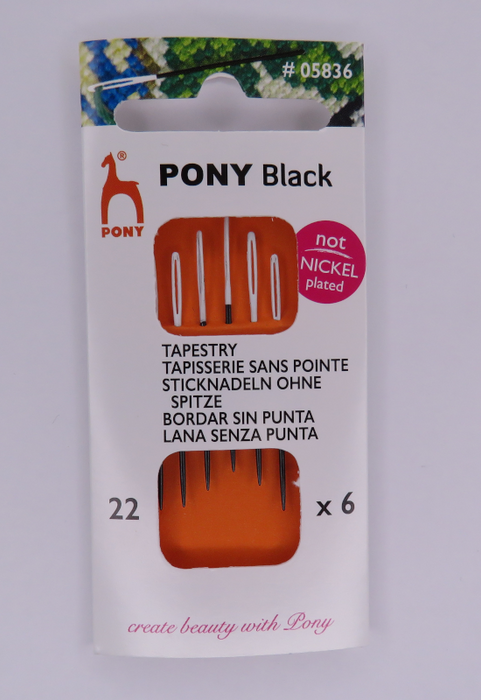 Pony Tapestry Blunt Point 22 x 6