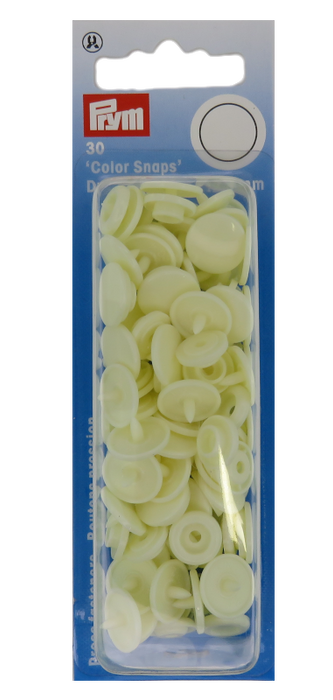 Round shaped Color snaps - Pearl