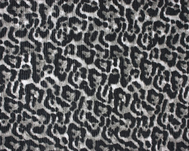 Pleated Jersey - GREY PANTHER